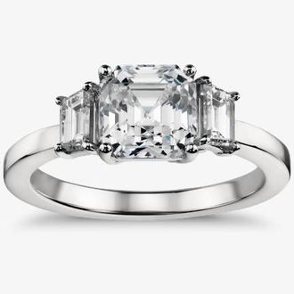 Diamond Sidestone ring